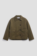 Adel Coat - Khaki Green