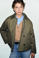 Adel Coat - Khaki Green