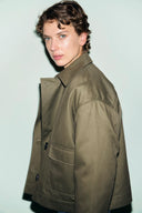 Adel Coat - Khaki Green