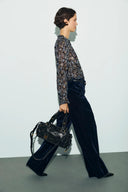 Mya Trouser - Navy Blue