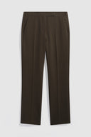 Slim pants with elasticated back - MIE - Khaki Green