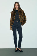 Irene Cotton-Blend Trousers - Black