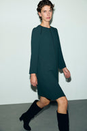 Clare Dress - Dark Green
