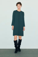 Clare Dress - Dark Green