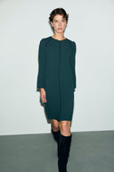 Clare Dress - Dark Green