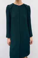 Clare Dress - Dark Green