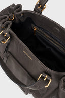 Bubble 18H Bag in Sheepskin Leather - Lava