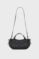12H Matelasse Bag in Smooth Cowhide Leather - Black