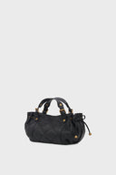 12H Matelasse Bag in Smooth Cowhide Leather - Black