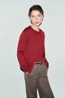 Rene Pullover Bordeaux