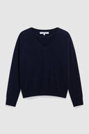 Reda Pullover/Vest Navy Blue - Navy blue