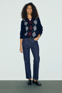 Rena Pullover/Vest Navy Blue - Navy blue