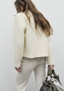Judit Wool-Cotton Jacket – Ecru