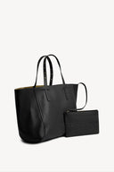 Simple 2 Bag in Black/Gold by Gerard Darel