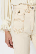 Jean Ana Jean in Natural by Gerard Darel