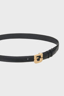 Le Lauren Belt in Black by Gerard Darel
