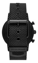 Armani Black Metal Watch