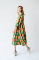 EAST & WEST “LOVE X LOVE” Dress - Orange