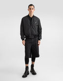 Dolce & Gabbana Black Cotton Stretch Cargo Bermuda Shorts