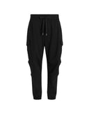 Dolce & Gabbana Black Cotton Men Cargo Jogger Sweatpants Pants