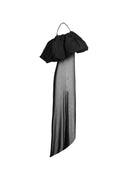 ATELIER HEKAYAT AIR BALLOON DRESS, COLOR BLACK