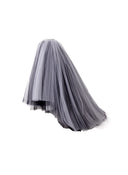 ATELIER HEKAYAT COUTURE BLACK AND WHITE TULLE SKIRT