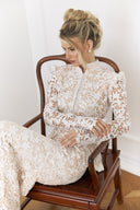 Blanc Lace Tailored Jacket