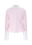 Shirt Pink Stripe Tailored