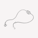 Puzzle Luce Bracelet in White Gold and White Diamonds