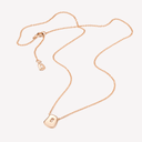 Mini Puzzle Pendant in Rose Gold