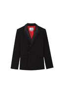JOSEPHINA SMOCKING BLAZER OVERSIZE  BLACK