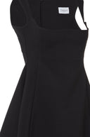 DALOOD NANA MINI DRESS, COILOR BLACK