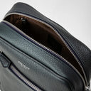 NORTH/SOUTH ENVELOPE IN CACHEMIRE LEATHER NAVY BLUE