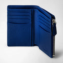 VERTICAL BILLFOLD W/ZIP POCKET CACHEMIRE WINTER BLUE