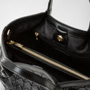 Mosaico Handbags – Black | Serapian Milano