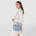 Mosaico Handbags – Cornflower | Serapian Milano