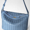 Mosaico Shoulder Bags – Cornflower | Serapian Milano