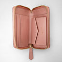 Mini Zip Wallet Mosaico Blush | SERAPIAN MILANO