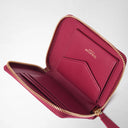Mosaico Mini Zip Wallet  – Lipstick | Serapian Milano