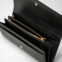 Flap Wallet Mosaico Black | SERAPIAN MILANO