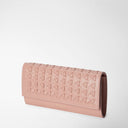 Flap Wallet Mosaico Blush | SERAPIAN MILANO