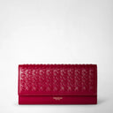 Mosaico Continental Wallet – Lipstick | Serapian Milano