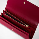 Mosaico Continental Wallet – Lipstick | Serapian Milano