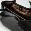 SMALL SECRET BAG IN RUGIADA LEATHER BLACK