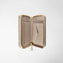 Mini Zip Wallet Rugiada Sahara | SERAPIAN MILANO