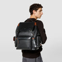 FLAP BACKPACK STEPAN 72 BLACK