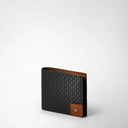 CARD CASE 5CC STEPAN 72 BLACK/BLACK/CUOIO - NL