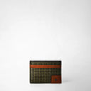 CARD CASE 4CC STEPAN 72 BLACK/CUOIO