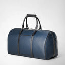Small Holdall Stepan Sust Black Winter Blue | SERAPIAN MILANO