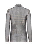 YASSMIN SALEH  SHAABNA TATTOO TOP BLACK